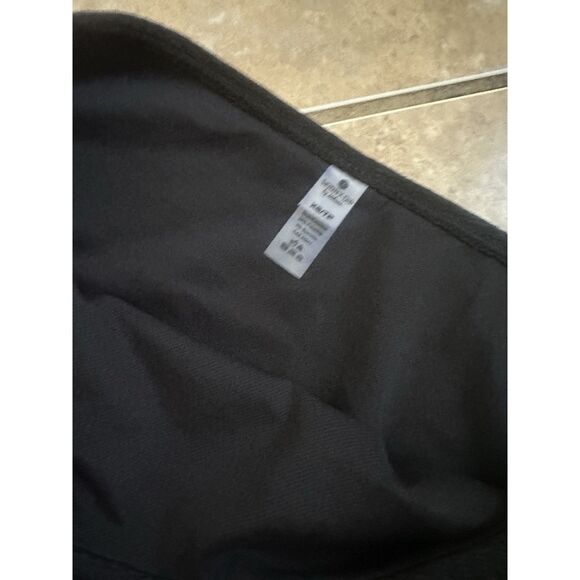 NWT Skinny Dip XS High Rise Bikini Bottom Medium Coverage Black Swimwear - Picture 3 of 3